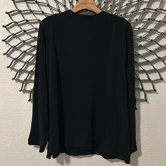 Exofficio travel cardigan, black, NWT, SZ XL - Picture 4 of 5